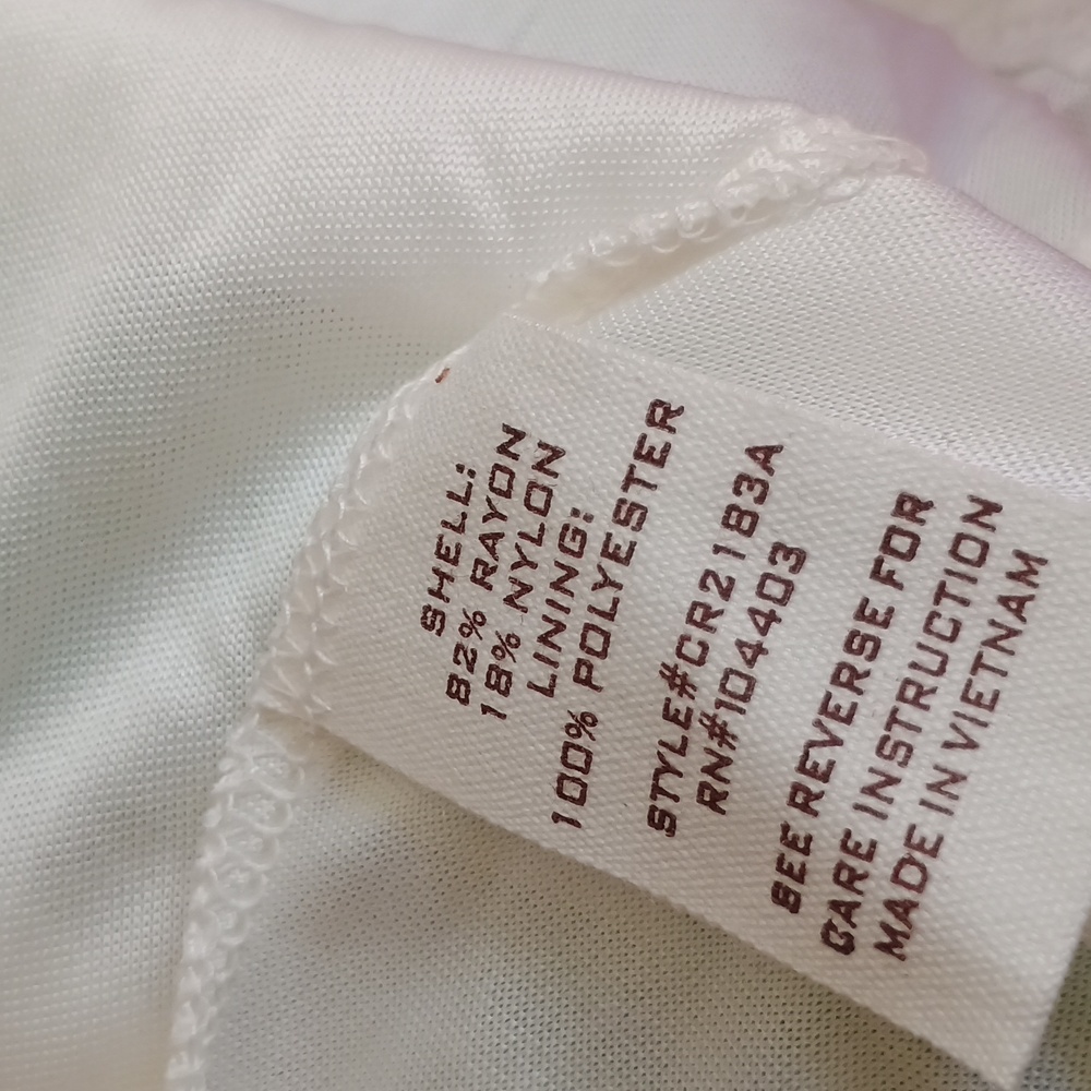 NWT Blu Pepper Floral Green and White Ruffle Mini Summer Vacation Dress - Picture 5 of 6